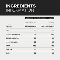 Bulk Medium Chain Triglycerides (MCT) Powder, 500 g