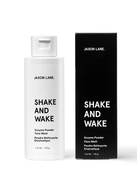 JAXON LANE Exfoliating Powder Face Wash w/Papaya Enzymes Powder, Aloe Vera, Vitamin C, AHA | Anti Aging Deep Pore Cleanser & Acne Treatment