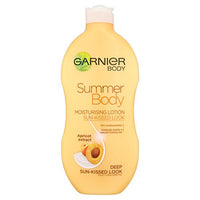 Garnier Summer Body Gradual Self Tan Moisturiser Dark, Hydrating Tanning Lotion for a Glowing Sunkissed Tan 400ml