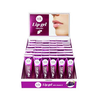 Nicka K NK lip gloss gel 15ml Vitamin E, Shiny, Nourishes, Lip gel (Grape, Pack Of 5)