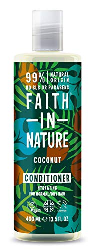 FAITH IN NATURE Coconut Conditioner 400ml (PACK OF 4)