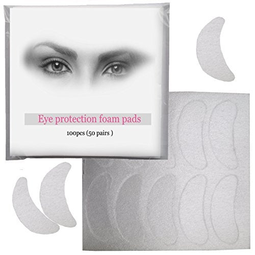 KITLAS Cosmetics Professional Eye Protection Foam Pads For Eyelash Tinting with Refectocil type tints