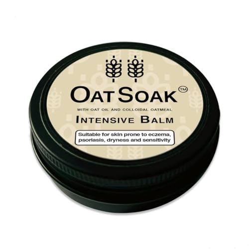 Bare Boutique OatSoak Natural Intensive Balm. Suitable For Skin Prone to Eczema, Psoriasis, Dryness and Sensitivity. With Oat Oil, Colloidal Oatmeal and Calendula Extract. 100% Natural.