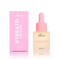 Illum Hydrato Face Oil, 24-Hour Deep Hydration, Facial Oil with Rosehip, Sweet Almond, Grapeseed, Avocado, Squalane, Neroli and Vitamin E, Suitable for All Skin Types