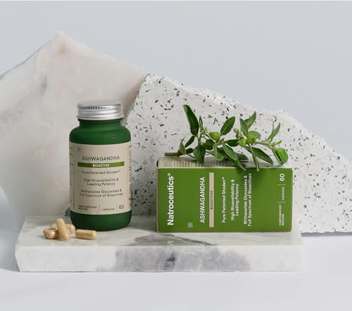 Natroceutics Ashwagandha BioActive Pure Patented Shoden 60 Vegan Capsules