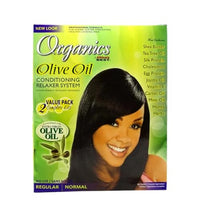 Generic MURPHY'S BRUSH AND JAR WITH Africa Best Olive Oil Relaxer Regular (2 Application)