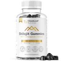 HILLTEN HEALTH Sugar-Free Shilajit Gummies with Ashwagandha | Pure 100% Authentic Himalayan Origin | High Fulvic Acid Content | 85+ Minerals | Boosts Immunity & Energy Vegan | 60 Gummies