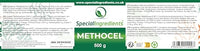 SPECIAL INGREDIENTS Methocel (Methylcellulose) 500g Premium Quality Food Grade, Vegan, Non-GMO, Gluten Free – Recyclable Container