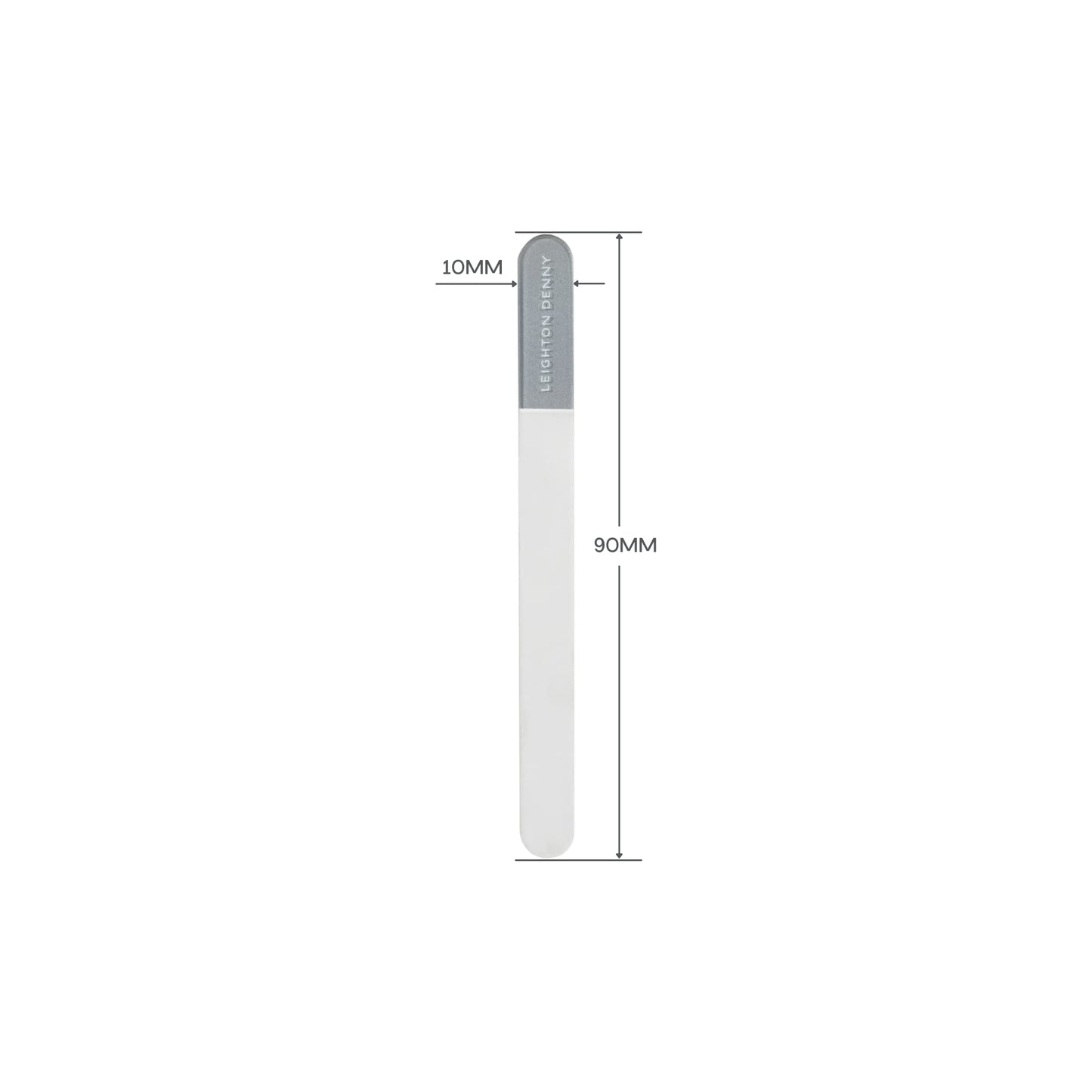 LEIGHTON DENNY Mini Travel Crystal Nail File (90mm) with Case
