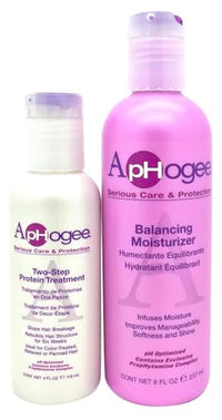 Generic Aphoge Buy Two Step Protein Treatment Kit 4oz & Get Balancing Moisturizer 8oz