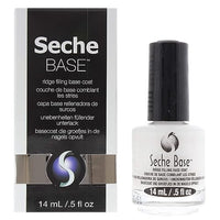 Seche Base Ridge Filling Base Coat | Premium Nail Primer & Nail Ridge Filler, Strengthing Nail Polish Base Coat for Long-Lasting Manicures | Professional Bonding Clear Builder Gel for Nails | 14 ml