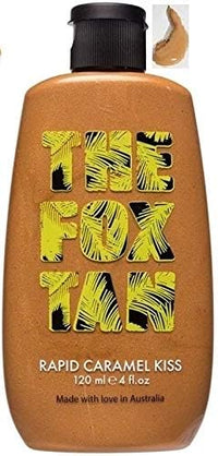 The Fox Tan Watermelon & Caramel Kiss The Fox Tan Rapid WATERMELON SHIMMER Tanning Mist x 120ml & The Fox Tan Rapid Tanning Caramel Kiss x 120ml Tan Accelerator