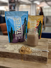 TRIBE Vegan Protein Powder - Vanilla + Cinnamon - Vegan, Gluten & Dairy Free (500g / 12 Servings)