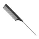 CCLKHY Pin Tail Comb, Rat Tail Combs, Black Carbon Fiber Parting Combs, Anti Static, Teasing Comb for Styling of All Hair Types
