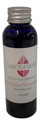 Aromabar Rose Geranium Massage Oil 60ml