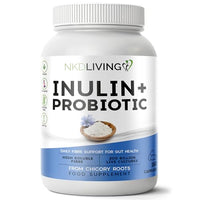 NKD Living NKD Livng Inulin and Probiotic Fibre, 150 Capsules