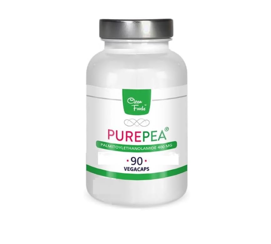 Vita World Pure Pea 90 vegetable capsules Palmitoylethanolamid 400mg Clean Foods PEA 400mg high dosage