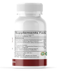 BoostUp for Men - Boost Up Male Performance - Supports a Healthy Blood Flow - Natural Ingredients - 60 Capsules/Slim Warriors