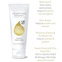 LEIGHTON DENNY Hand Rebirth - Intensive Hand Cream - Vegan 75 ml