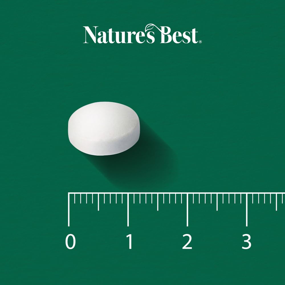 NATURE'S BEST Nature's Best Garlic Tablets 3000mg - High Strength & Rich in Allicin - Taste Controlled & Odthisless - Equivalent to 3000mg of Fresh Garlic - UK Made - 180 Tablets (6 Months' Supply)