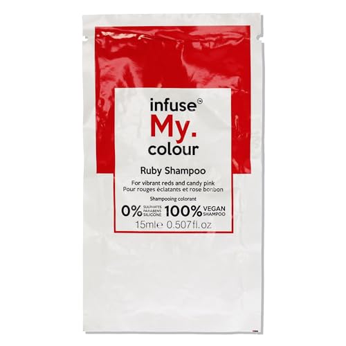 infuse My. colour Infuse My Colour Ruby Shampoo for Unisex 15 ml