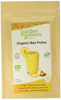 Golden Greens GOLDEN GREENS ORGANIC Organic Bee Pollen 100g (PACK OF 1)