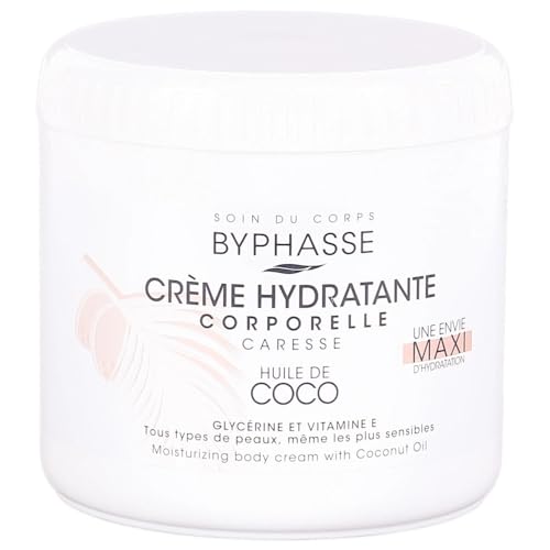 Moisturising Body Cream Byphasse Coconut oil (500 ml)