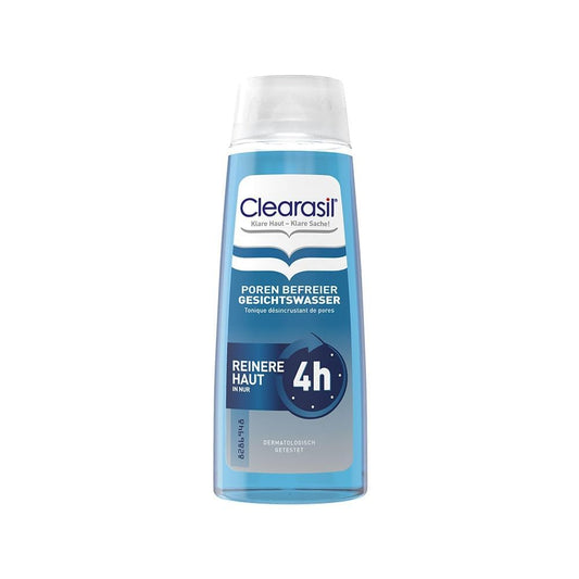 Clearasil Ultra Rapid Action Deep Pore Salicylic Acid Treatment Toner, Unclog Pores For A Visibly Clearer Skin, Removes Dirt & Spots, 200ml