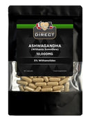 AW Ashwagandha | 60 Ashwagandha High Strength Capsules - 500mg Ashwaganda Extract per Capsule | Aswaganda Supplement | Non-GMO Gluten, Allergen & Filler Free | Manufactured in The UK