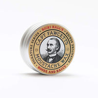 CAPTAIN FAWCETT Captain Fawcett Ricki Hall’s Booze & Baccy Moustache Wax 15ml – Firm Hold Moustache Styling Wax for Men – Whiskey, Honey & Tobacco Scented Grooming Wax for a Classic Finish