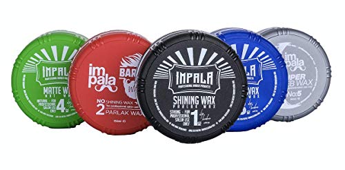 Impala impala Barber Men Styling Hair Wax 150ml (No:2 Mega Hold)