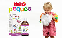 NEO PEQUES | Transit | Children's Syrup | Renews the Intestinal Mucosa and Promotes a Laxative Effect | Regulates Intestinal Transit | Based on Plant Extracts and Medicinal Fungi | 150 ml