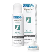 GlucoRx Allpresan Diabetic Foot Foam Cream Basic 125ml