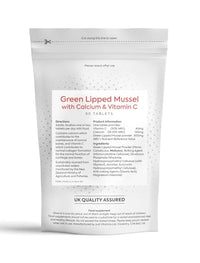Just Vitamins Green Lipped Mussel Extract 500mg 90 Capsules