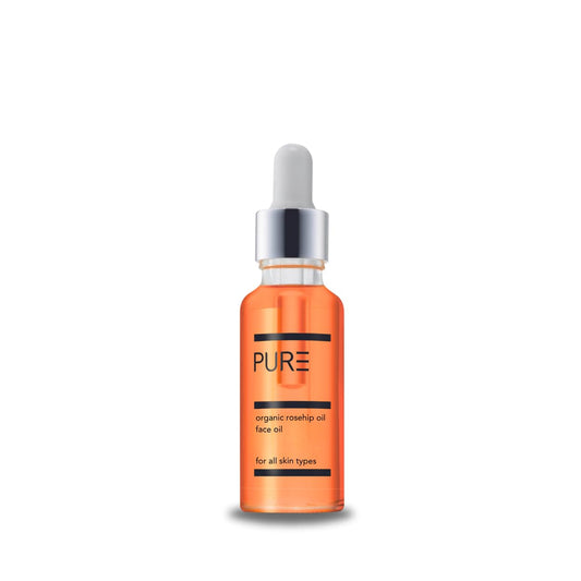PURE Spa Skincare Organic Cold-Pressed Rosehip Oil – Fades Scars, Fine Lines & Dark Spots – Brightening, Nourishing & Anti-Ageing Face & Body Oil – Pure, Natural & Vegan – 30ml