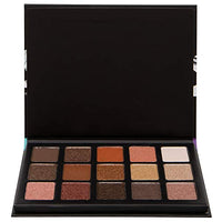Technic the Main Edition Golden Glow Eyeshadow Palette with 15 Colours Fits Easily in Handbag