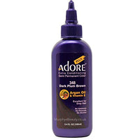 Adore Extra Conditioning Semi Permanent Color - Dark Plum Brown - 100ml