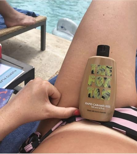 The Fox Tan Watermelon & Caramel Kiss The Fox Tan Rapid WATERMELON SHIMMER Tanning Mist x 120ml & The Fox Tan Rapid Tanning Caramel Kiss x 120ml Tan Accelerator
