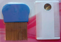 Lice Comb Metal Plastic Nit Hair Comb Set Magnifier Remove Head Lice And Eggs Effectively