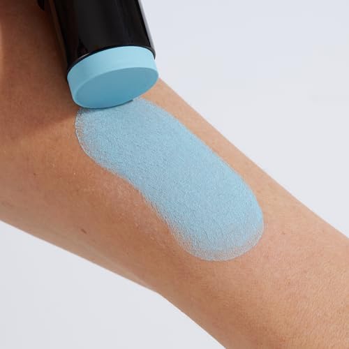 Moon Creations Face Paint Stick (Sky Blue 21g) Non-toxic Cream Body Paint, Full-coverage Face Body Paint Makeup Stick Halloween SFX Cosplay | Professional Face Paint Makeup for Adults, Kids