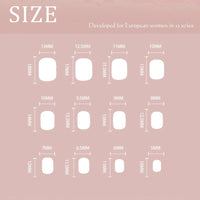 Sethexy Short Square Natural Pink False Nails Glossy Pure Color Collection Press on Nails 24Pcs Full Cover Acrylic Stick on Nails for Women and Girls