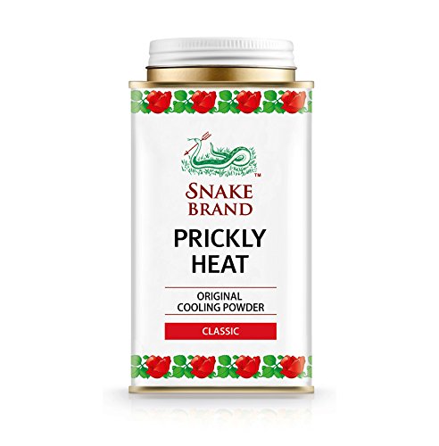 Snake Brand Prickly Heat Powder Classic 140g ~ EU Registered ~ Ships from UK (Classic, Pack of 1)