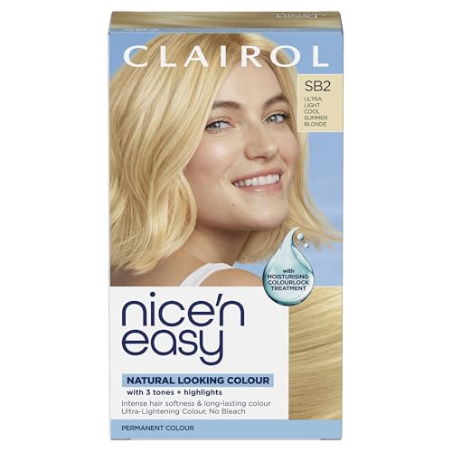 Clairol CLAIROL NICE'N EASY CRÈME PERMANENT HAIR DYE - SB2 ULTRA LIGHT COOL SUMMER BLONDE