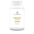 Vita World Myo-Inositol - High-dose inositol 1000mg (120 Vegan Capsules) l Important Messenger Substance for Cell Metabolism l Without unwanted additives, Gluten/Lactose Free