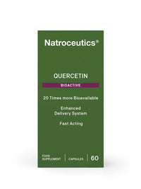 Natroceutics Quercetin Bioactive 60 Vegan Friendly Capsules| 20 Times More Bioavailable| Enhanced Delivery System| Fast Acting|
