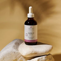 Derora Rosehip Oil | Nourishes Skin, Hair & Nails | 100% Pure & Natural | Cold Pressed & Unrefined | Antioxidant & Vitamin A, C & E Rich | All Skin Types | Vegan & Cruelty Free (120ml)