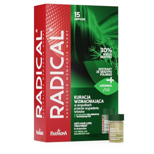 Farmona RADICAL ANTI-HAIR LOSS AMPOULE TREATMENT FOR WEAK AND FALLING OUT HAIR 15 x 5ml