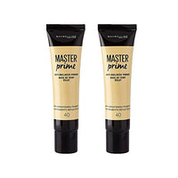 2 x Maybelline Face Studio Anti-Dullness Primer - 40 Brightening Pigment 30ml