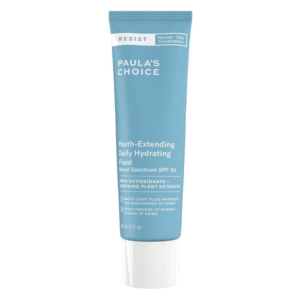 PAULA'S CHOICE Paula’s Choice RESIST Moisturiser SPF 50 - Anti Aging Day Cream Reduces Blackheads & Brown Spots - Sun Protection with a Soft Matte Finish - Combination to Oily Skin - 60 ml