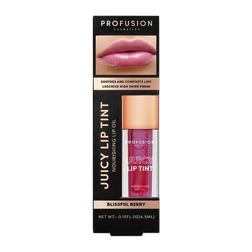 Profusion Cosmetics PROFUSION COSMETICS JUICY LIP TINT - NOURISHING LIP OIL: BLISSFUL BERRY